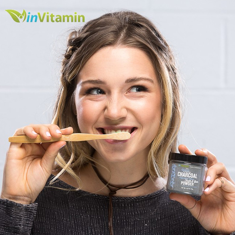 Natural Whitening Tooth & Gum Powder with Activated Charcoal