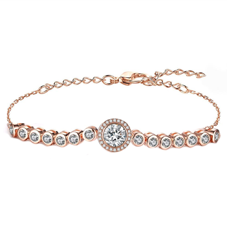 Emma Bracelet with Swarovski Elements (Crystals & Zirconia)