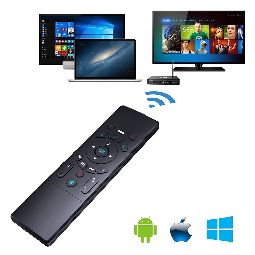 Smart Remote Air Remote Mouse with Keyboard & Touchpad