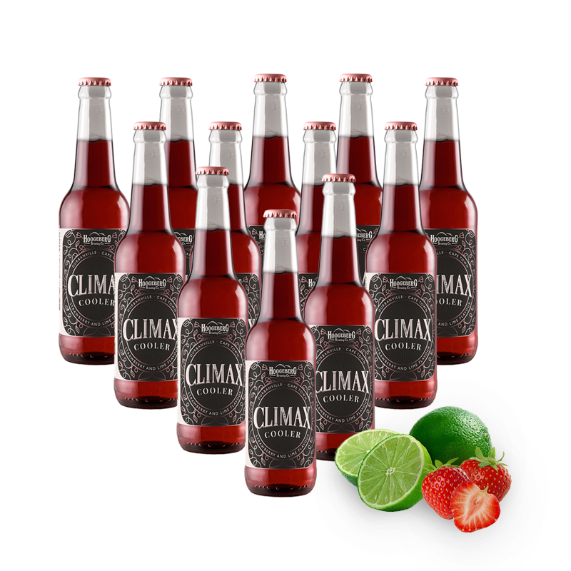 340ml Climax Strawberry & Lime Coolers (R23.25 per Bottle,12 Bottles)