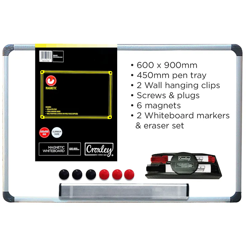 Available in sizes 600mm x 900mm and 900mm x 1200mm