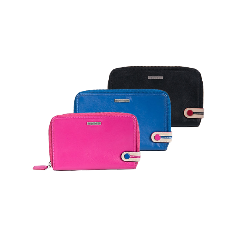 Genuine Leather Valentina Medium Purse
