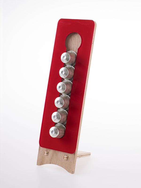 Red - Please note: Coffee pods are not included.