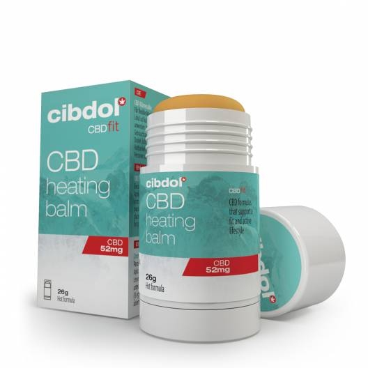 26g 52mg CBD Heating Balm For Muscles and Joints