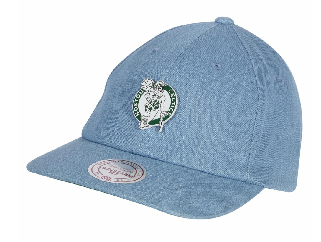 Washed Denim Strapback