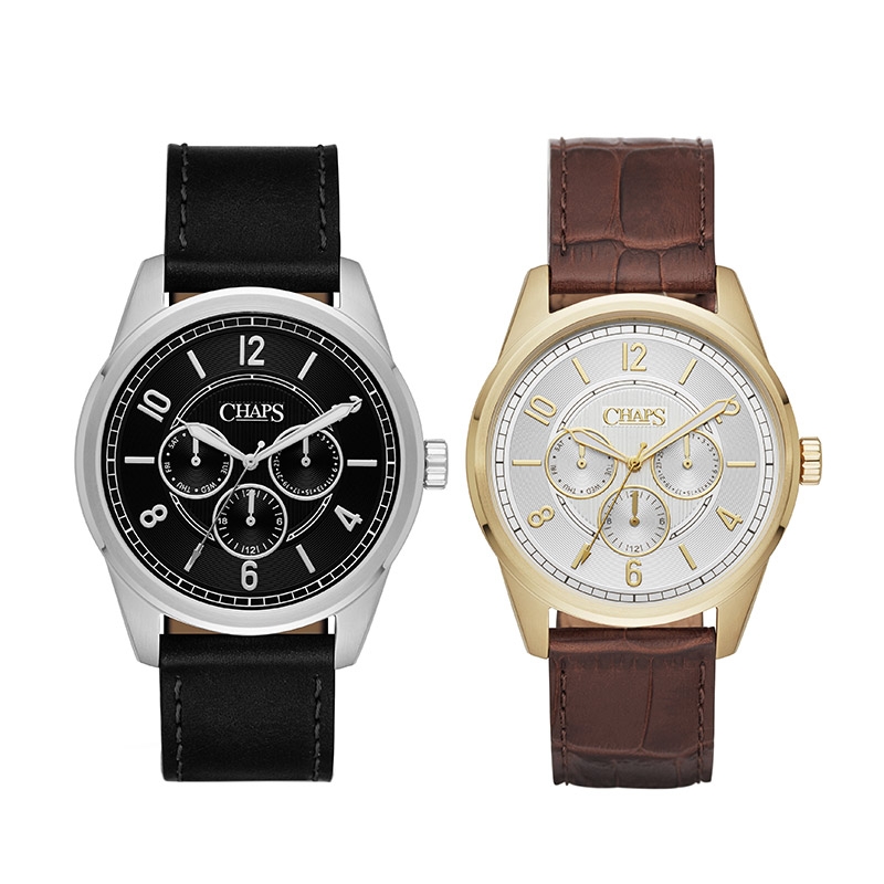 Men's Bransen Leather Watch