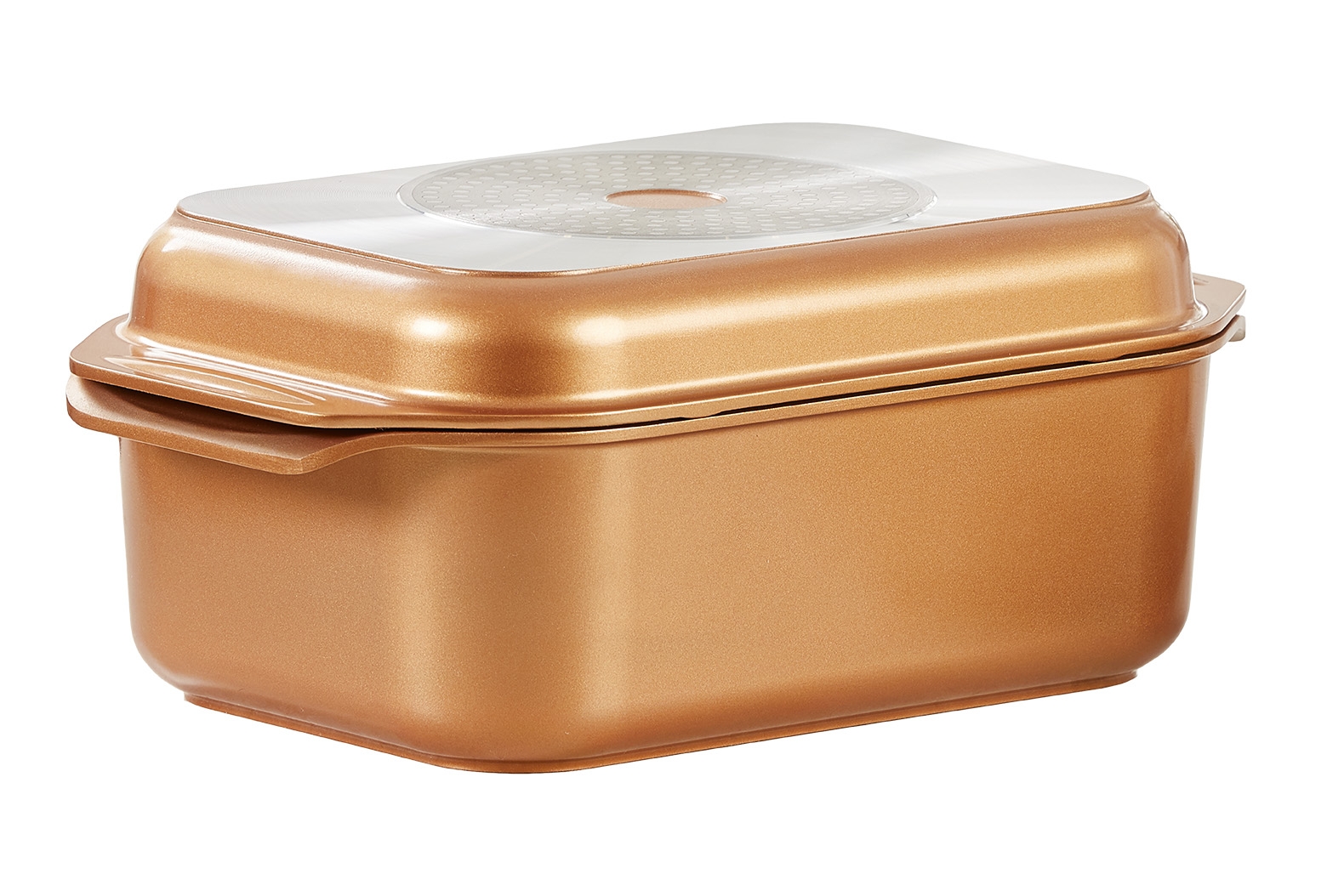 Deluxe Ceramic Wonder Cooker Copper Pan Set
