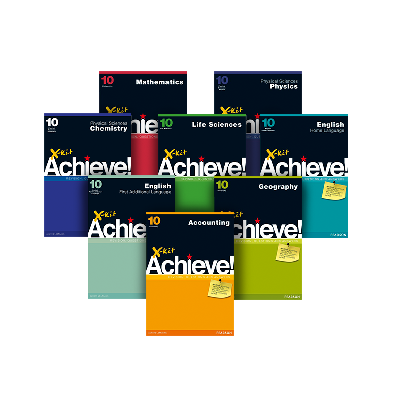 Study Guide Book Bundle Grade 10 (Revision, Question and Answer)