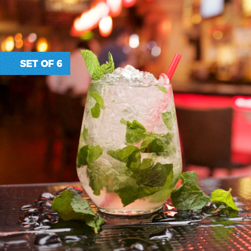 360ml Tumbler Glasses (Set of 6)