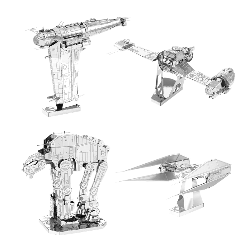 Star Wars 3D Metal Models from the Last Jedi