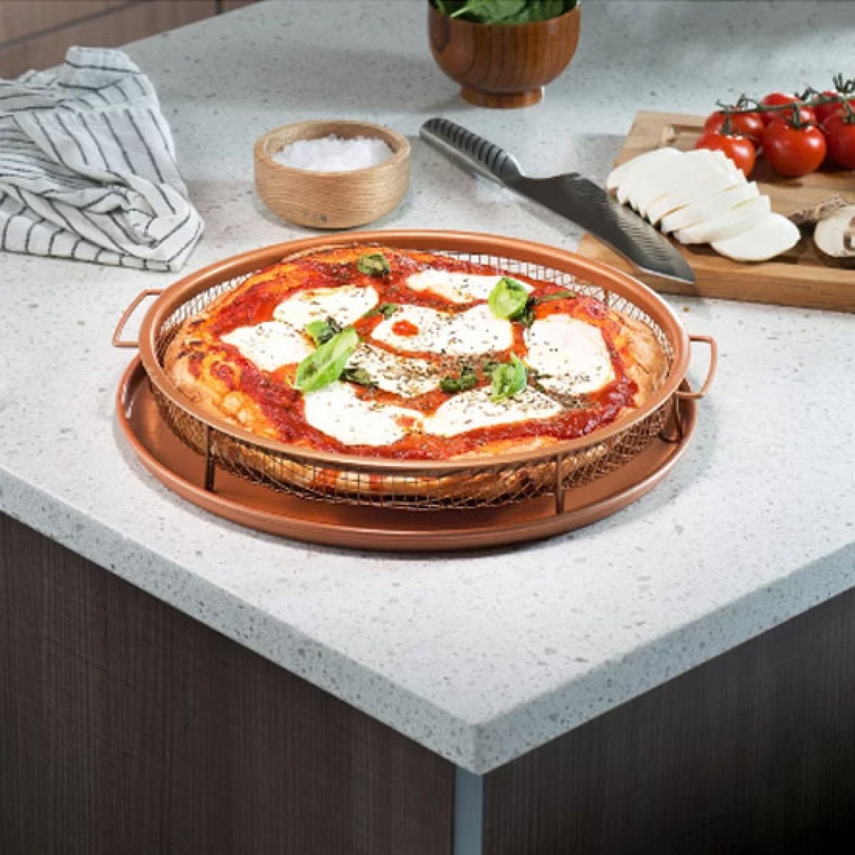 Round Crispy Oven Tray