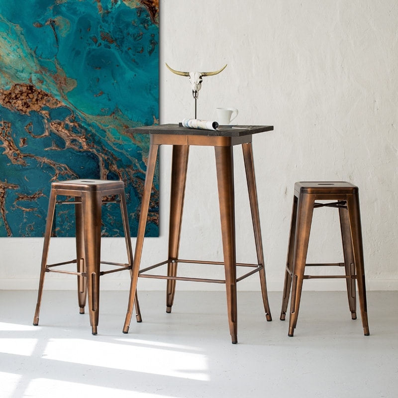 Chairs not included - Copper