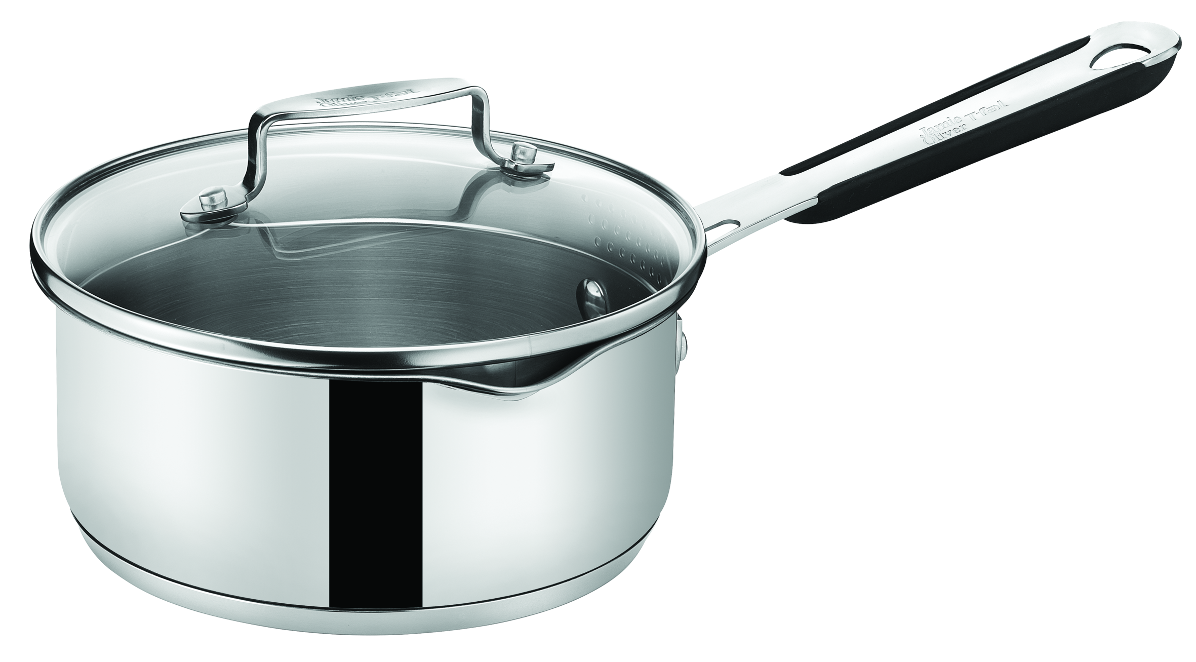 Jamie Oliver Premium Stainless Steel 16cm Saucepan with Lid