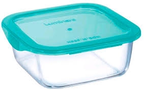 1X 380ml  Square Container