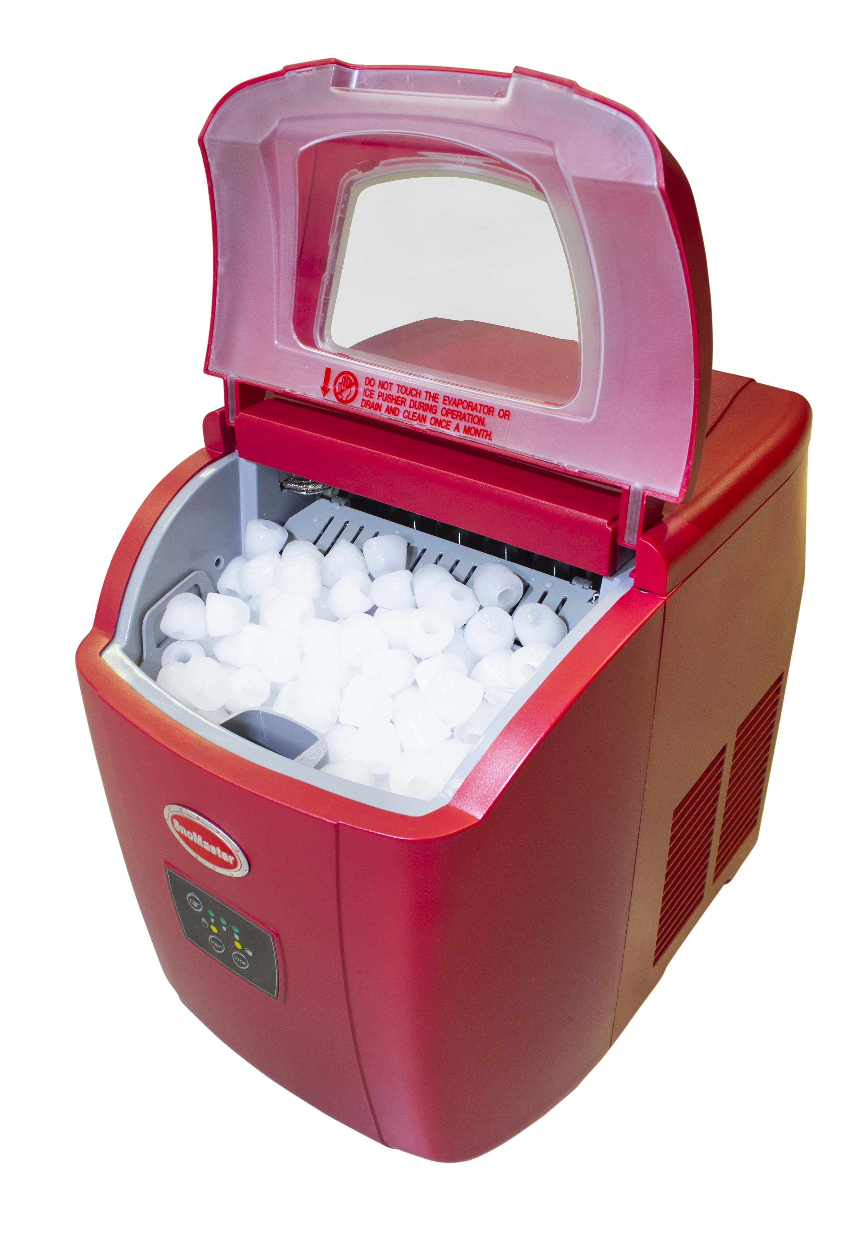 ZBC 14R SnoMaster 12 kg Ice Maker In Red