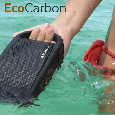Waterproof Floating All-in-one Bluetooth Speaker, Power Bank and Torch with Suction or Bicycle Mount