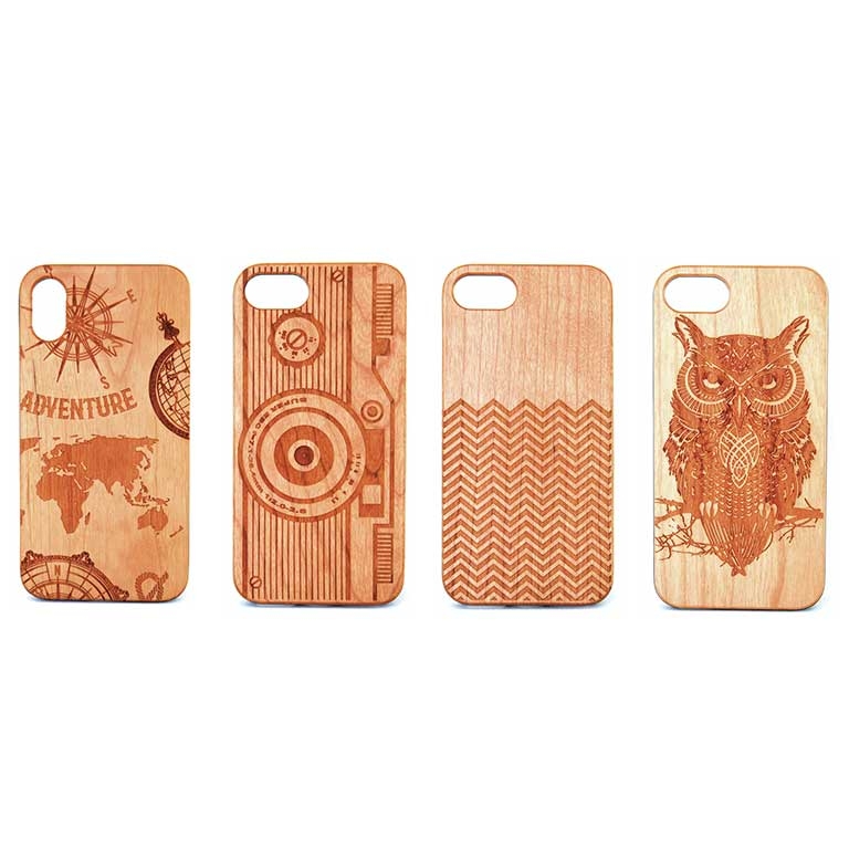 Slim Wooden Phone Covers