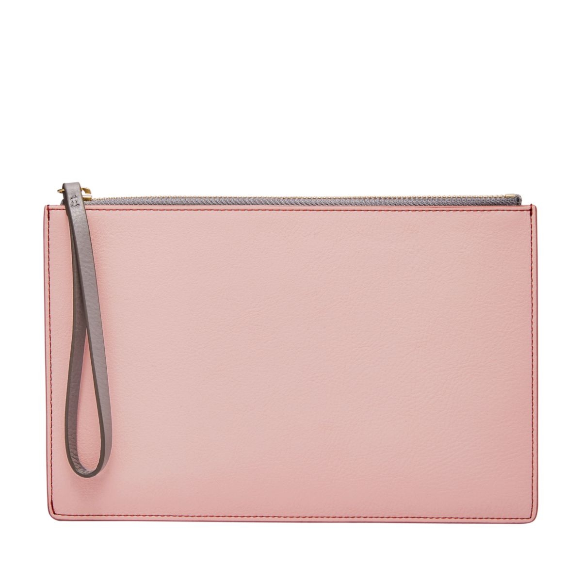 Powder Pink Leather Gift Pouch