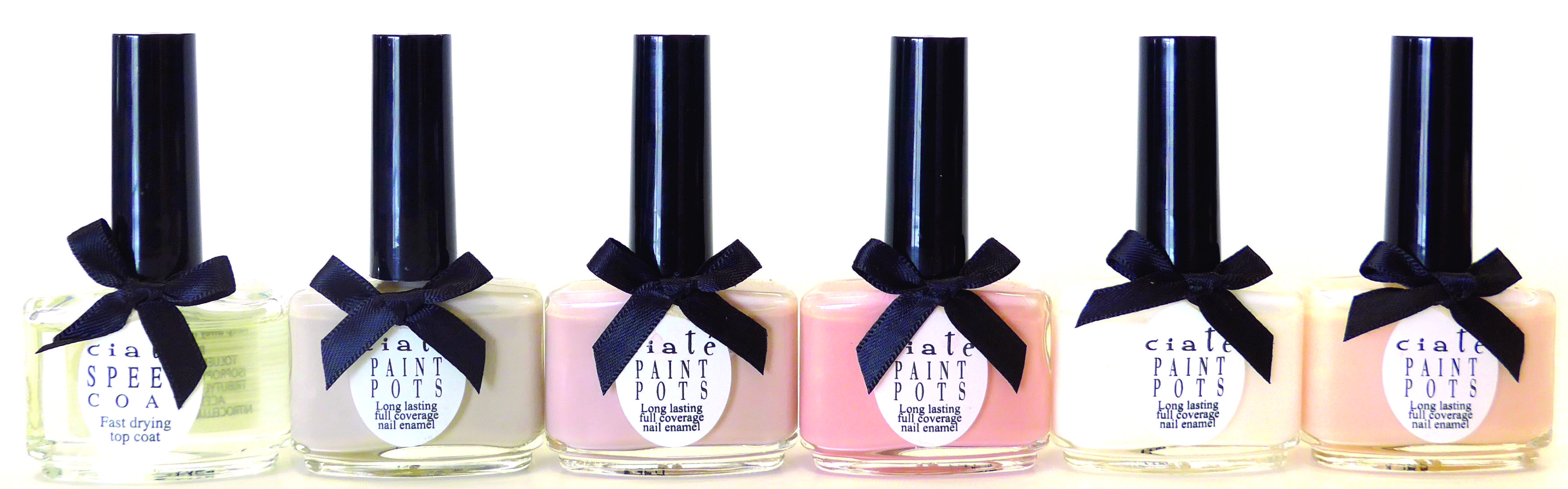 Paint Pots 6 Colour Nail Polish Collection Set (R33.16 per Nail Polish)