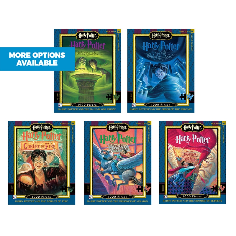 Pack of 2 1000 Piece Classic Harry Potter Puzzles (Multiple Options Available)