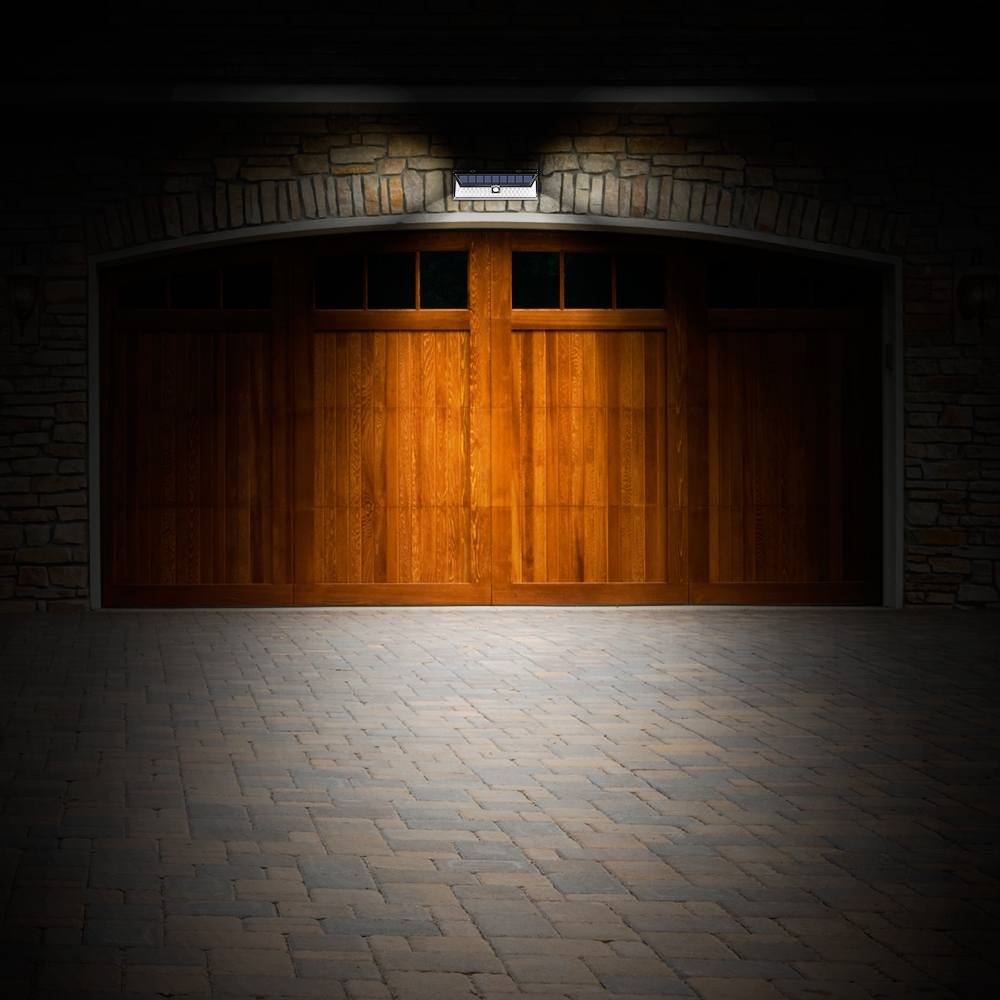 Solar Motion-sensor Wall Light