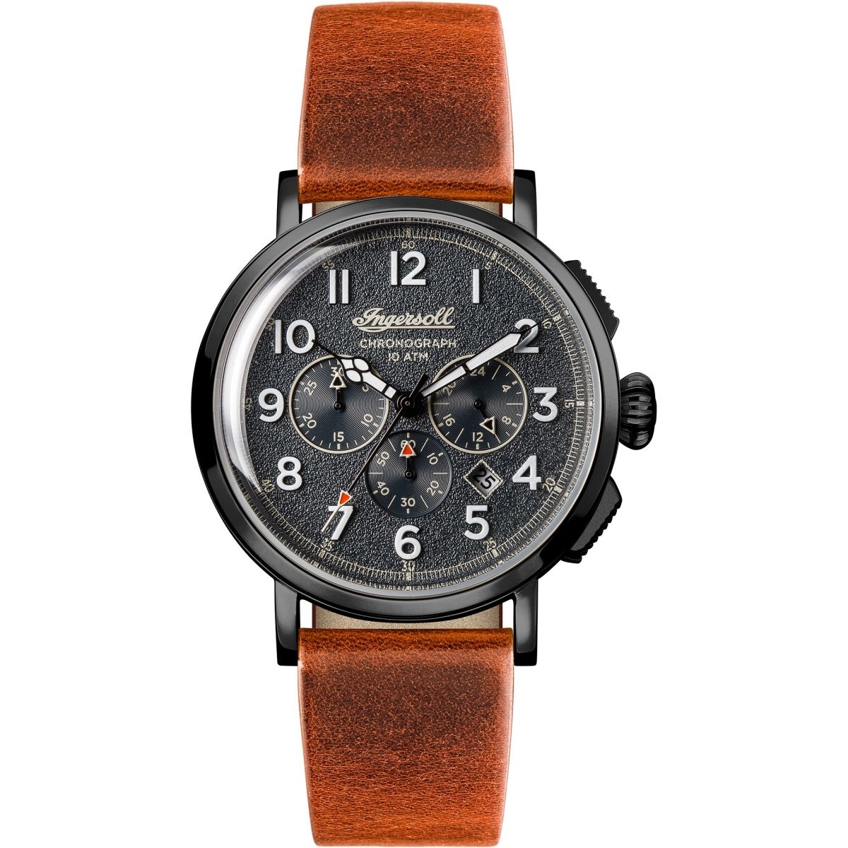 Brown Strap with Grey Dial