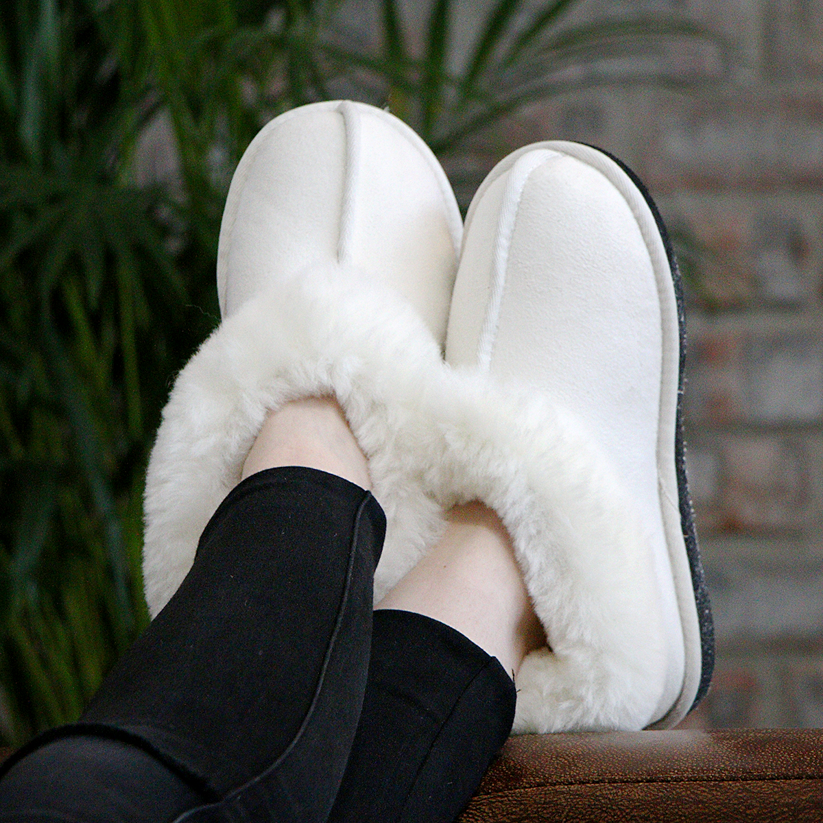 Comfy 100% Sheepskin Slippers