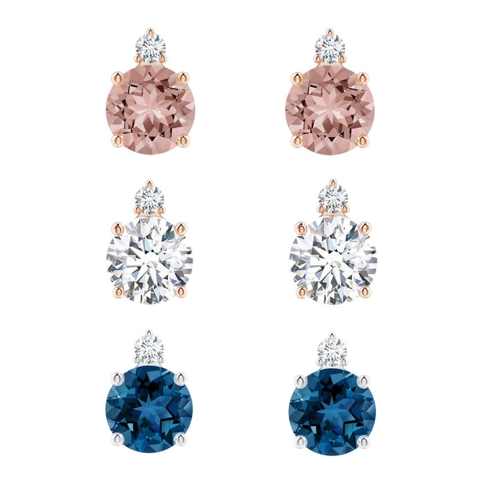 Mimi Studs with Swarovski Crystal