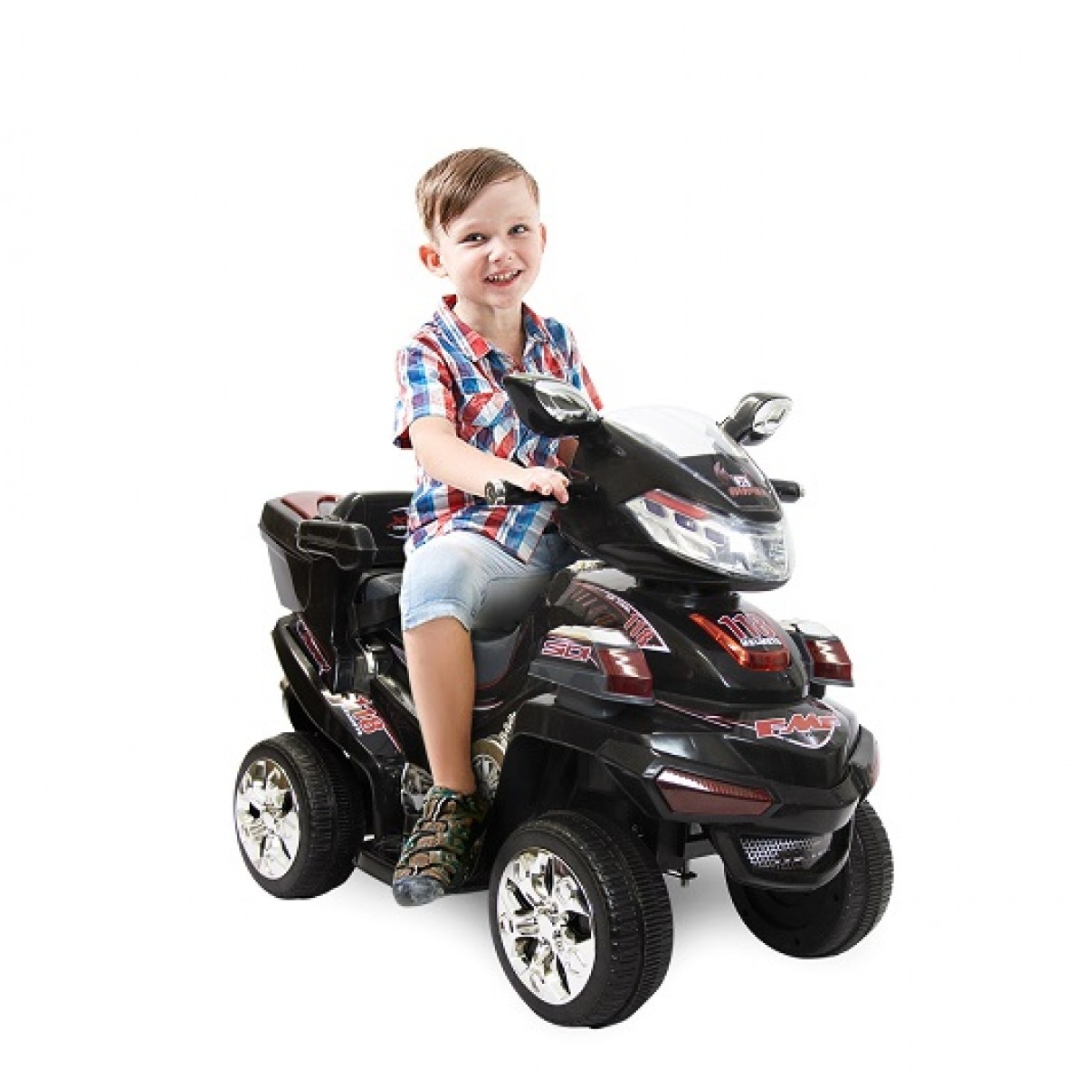 Battery Operated 4 Wheeler Super Bike