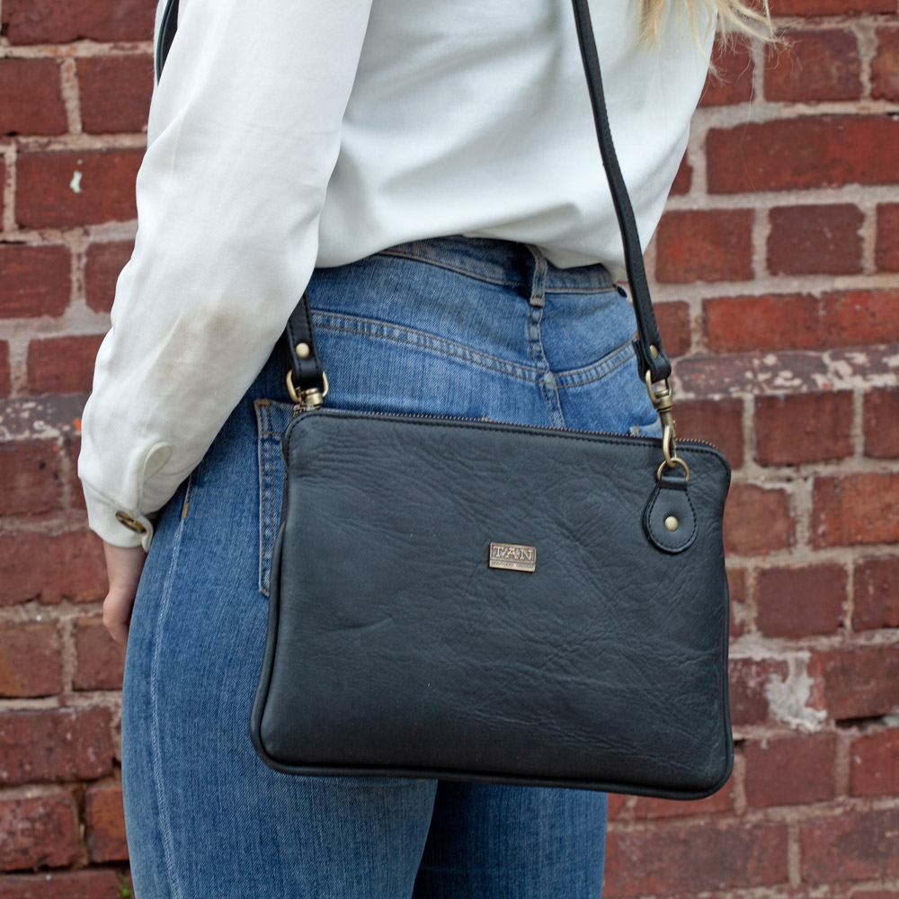 Taylor Genuine Leather Sling Bag