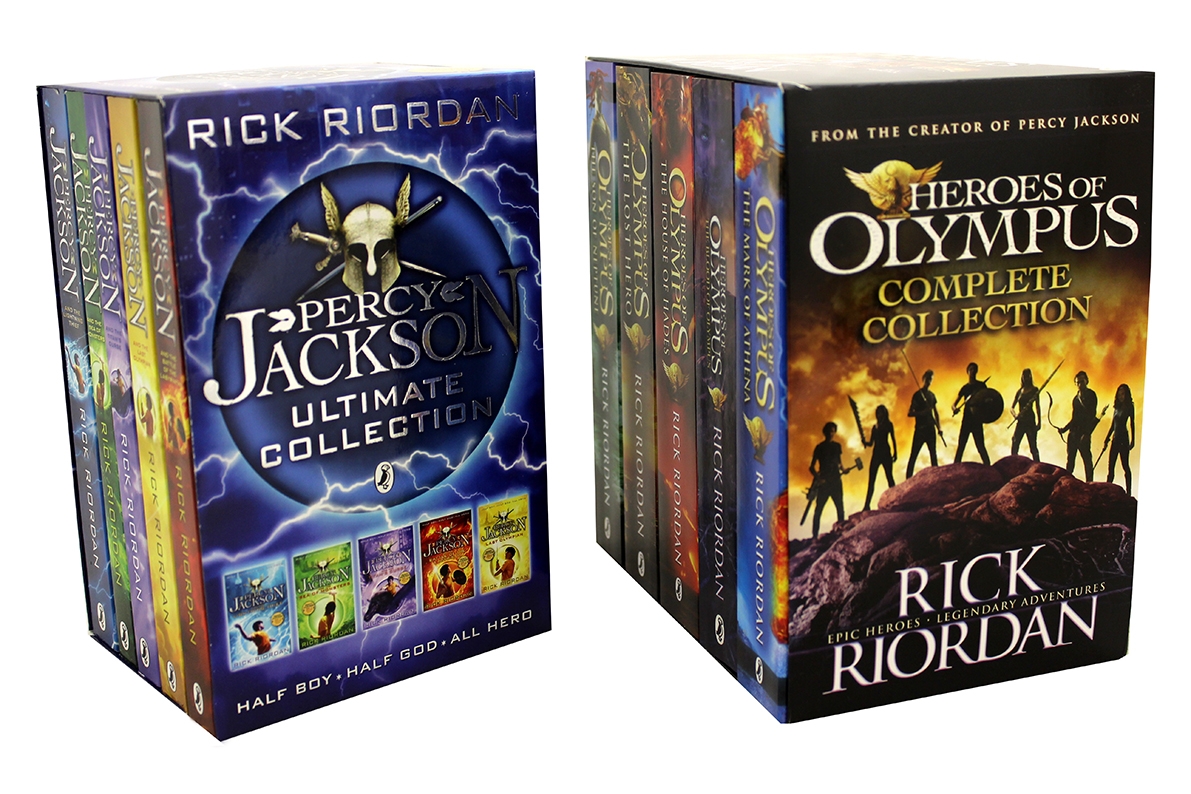 Ultimate Collection and Heroes of Olympus Boxsets (10 Books)