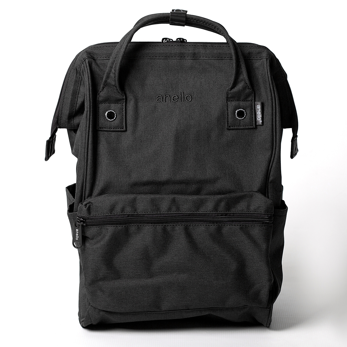 Classic Hinged Wide-Opening Backpack with Handles