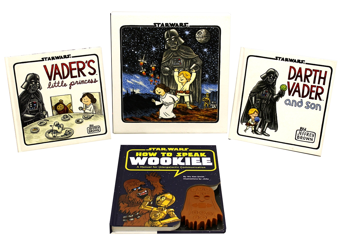 How to Speak Wookie and Darth Vader Book Bundle (4 Books)