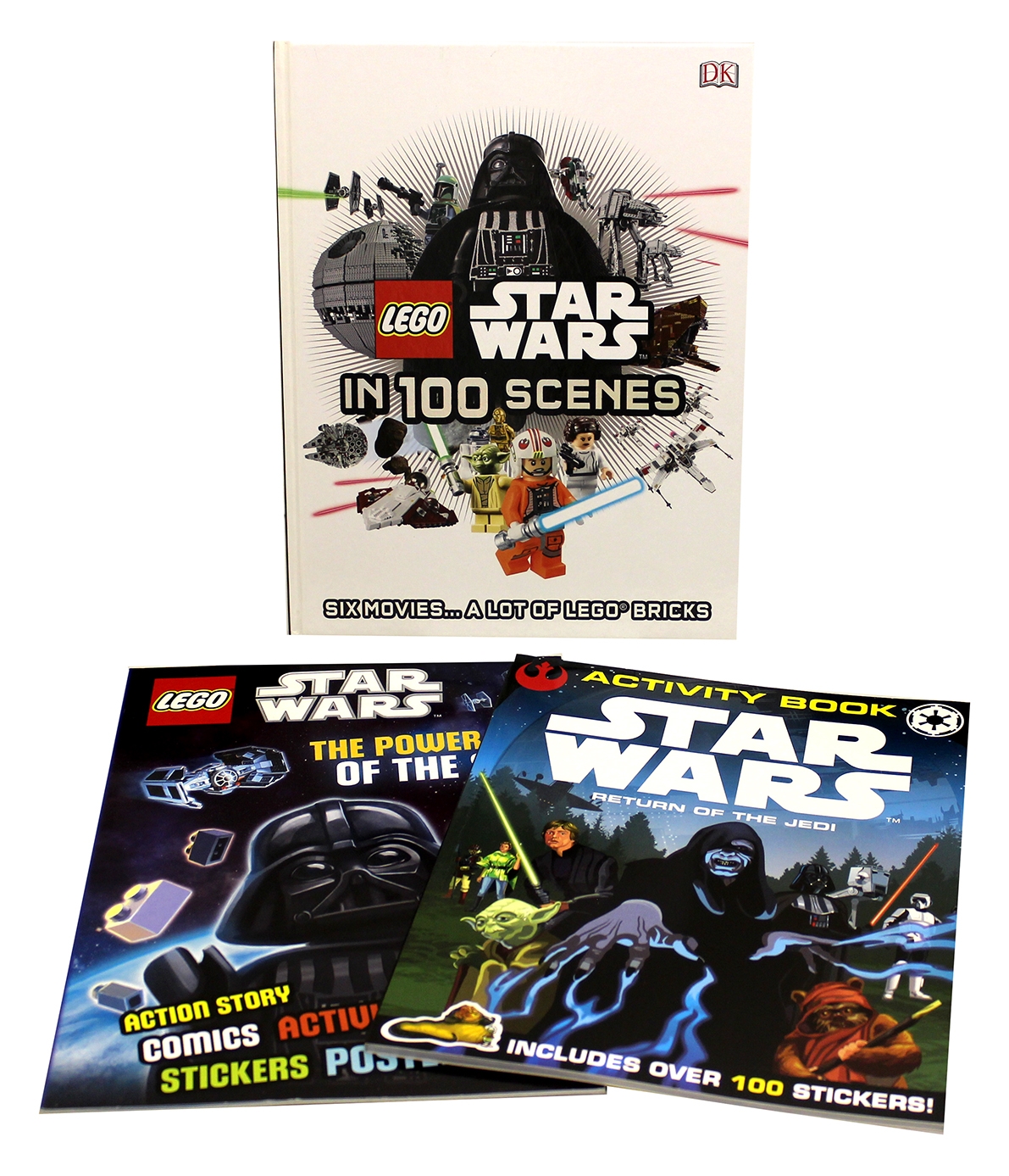 Star Wars Collection with Stickers (3 Books)