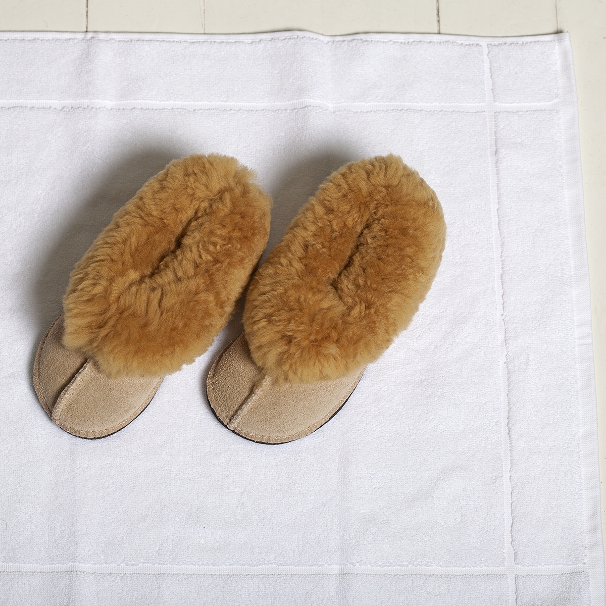 Kids Comfy 100% Sheepskin Slippers
