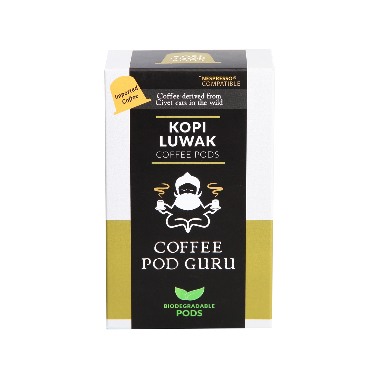 Pack of 10 Nespresso Compatible Kopi Luwak Pods