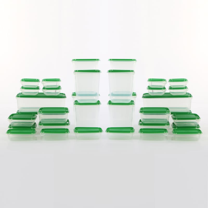 68 pieces - 34 complete containers