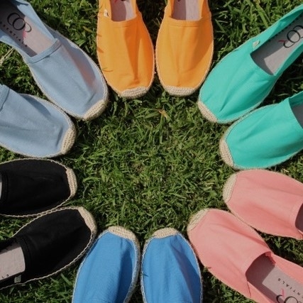 Unisex Bright Slip-On Espadrilles