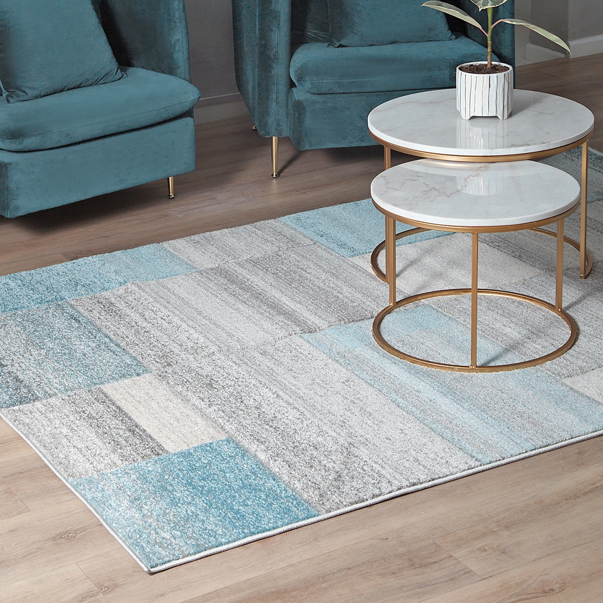 100% Polypropylene Modern Fenics (160 x 230cm)