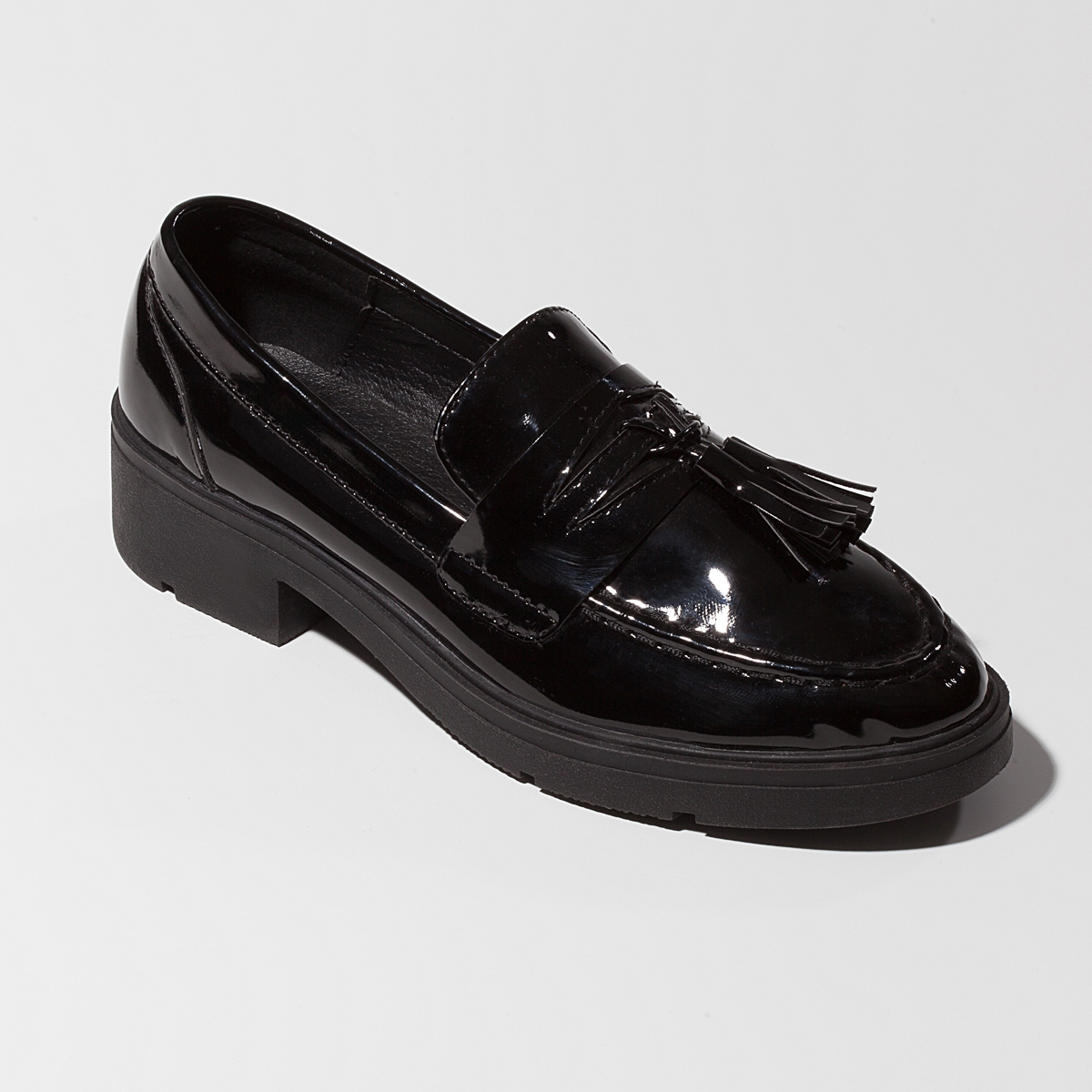 Sorrel Patent Slip-on Loafer Shoe