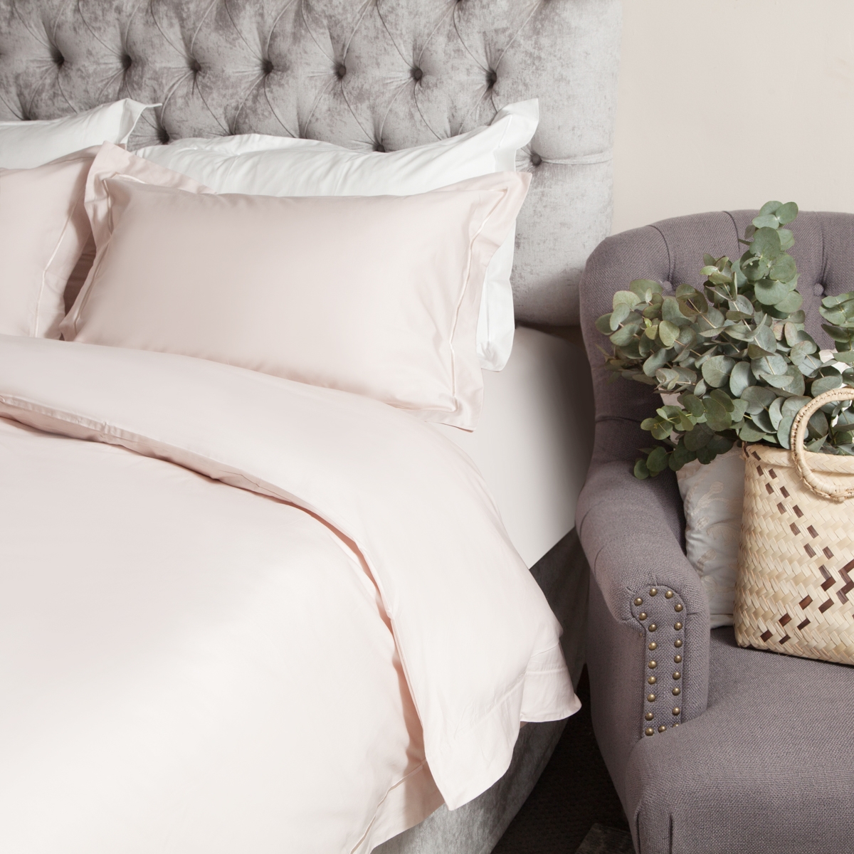 300 Thread Count 100% Egyptian Cotton Satin Stitch Oxford Duvet Covers