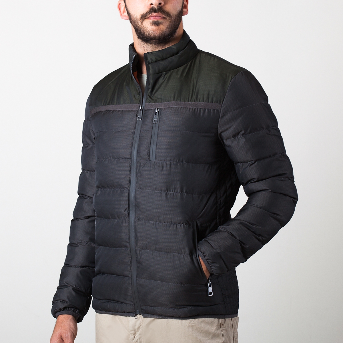 Cam Fitted Down Quilt Jacket