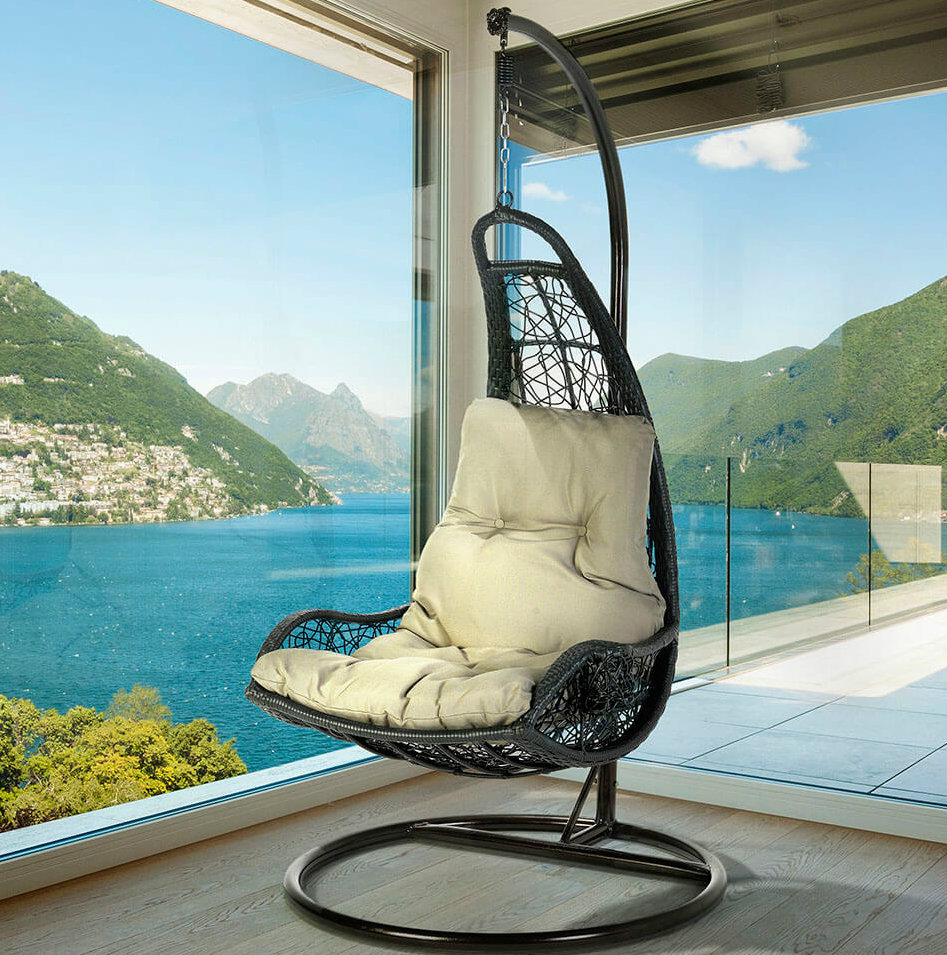 PE Rattan Hanging Chair
