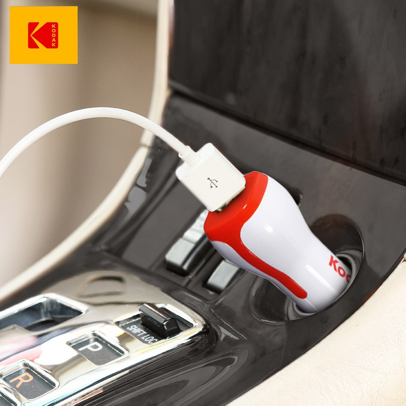 Dual USB Car Adapter 2.4amp