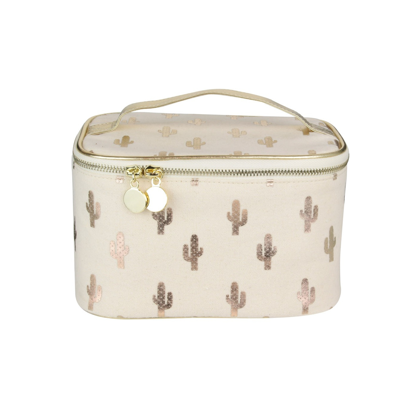 Golden Cactus Vanity Bag