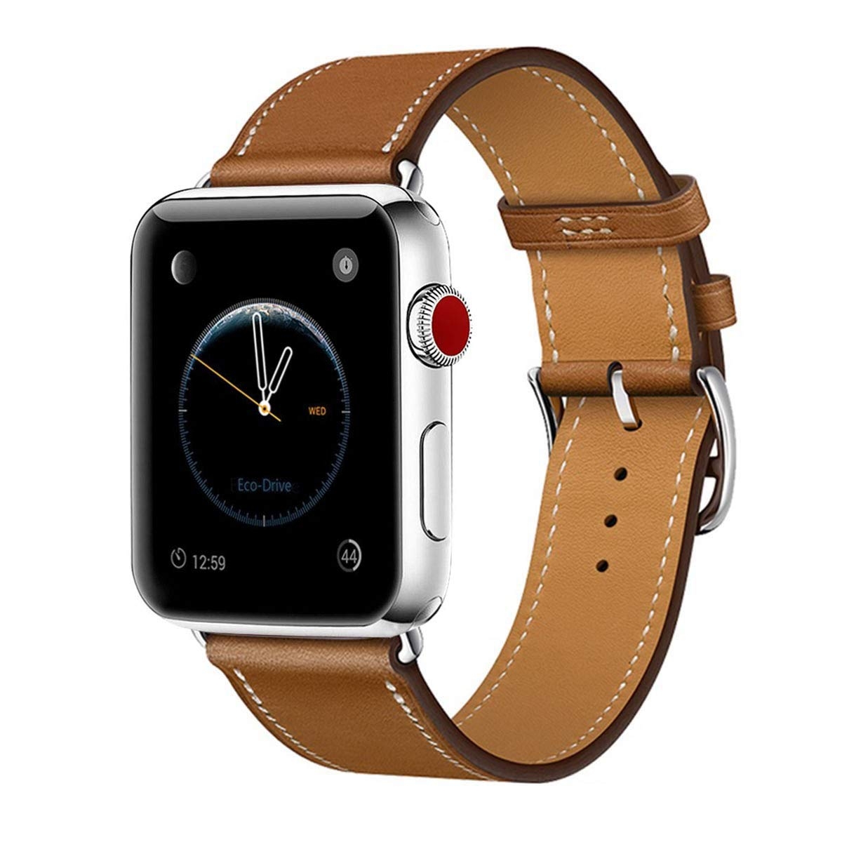 Brown - Please note: Apple watch is not included.