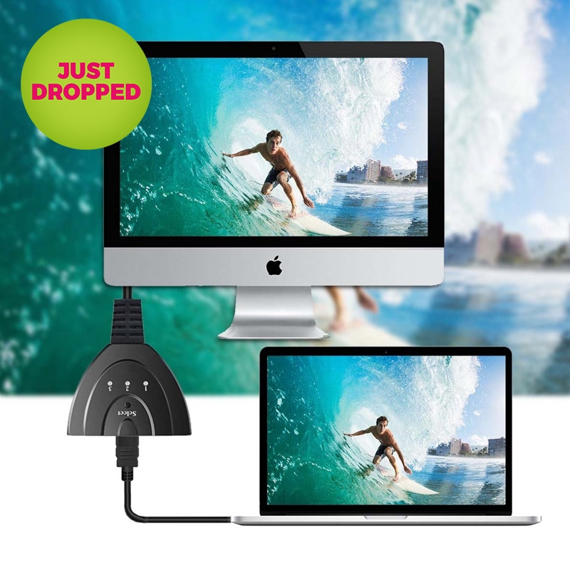 3-in-1 HDMI Switcher