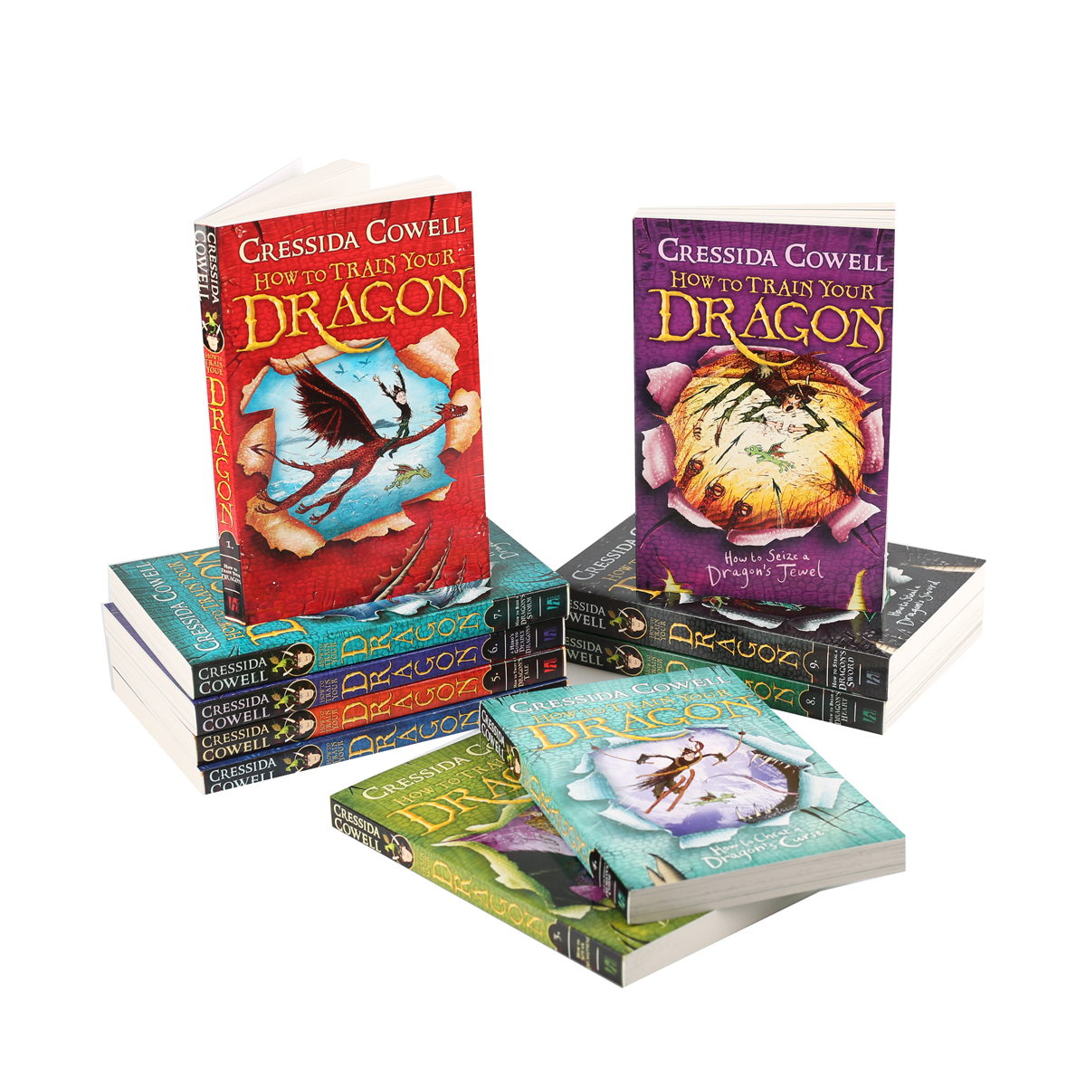 How to Train your Dragon Boxset (10 Books)