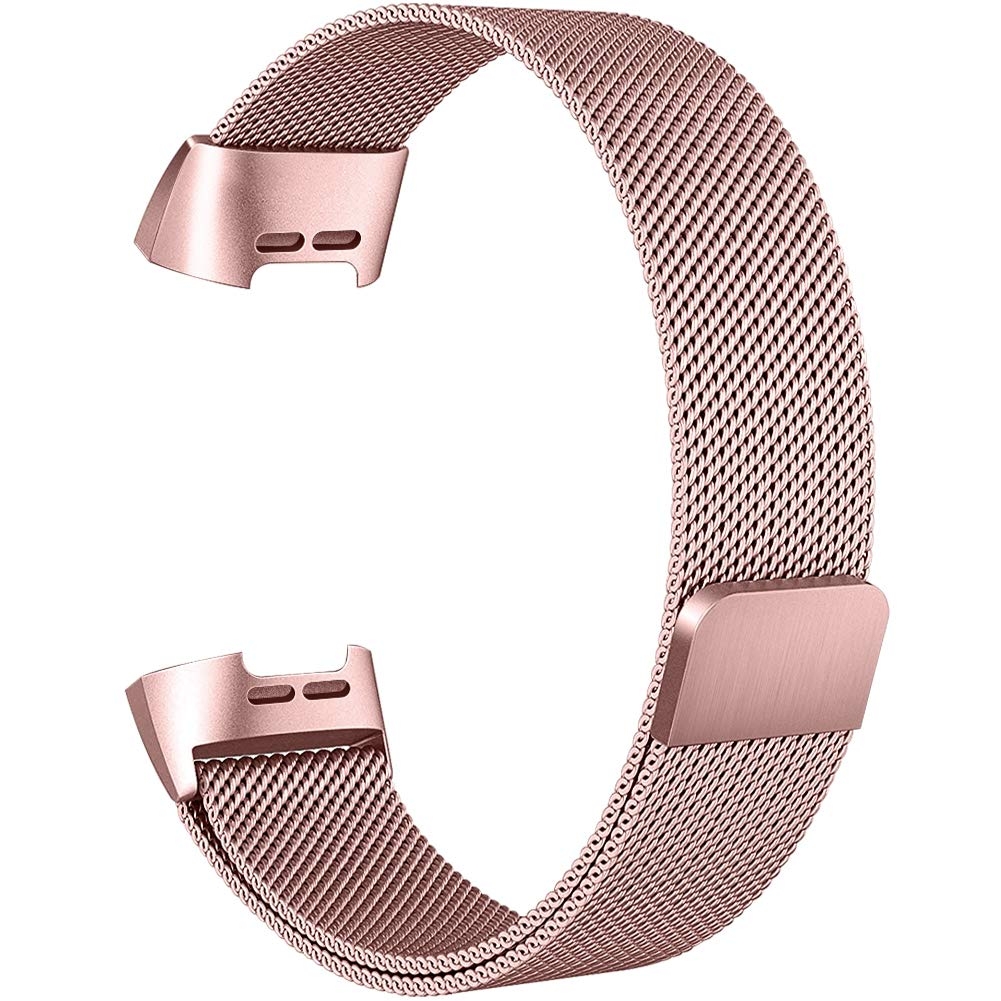 Rose Gold Milanese Straps for Fitbit Charge 3 (Only Size Small Available)