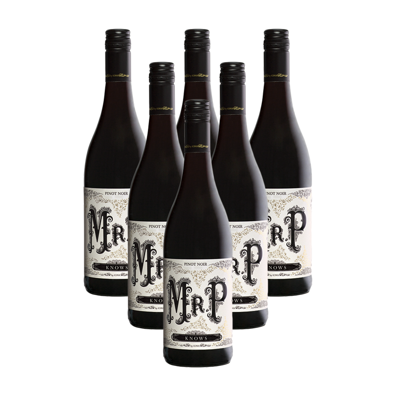 Mr P Pinot Noir 2018 (R129.83 Per Bottle, 6 Bottles)